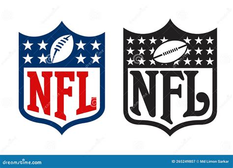 NFL National Football League Logo Vector Editorial Photography ...