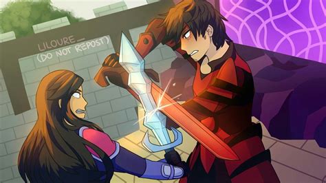 OMI this scene Art by : Liloure_ | Aphmau characters, Aphmau, Aphmau ...