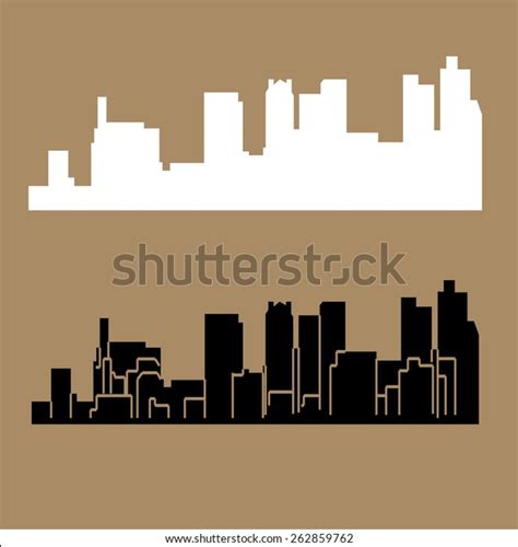 Birmingham Alabama Silhouette Stock Vector (Royalty Free) 262859762