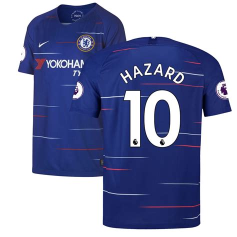 Eden Hazard Chelsea Nike Youth 2018/19 Home Replica Player Jersey - Blue