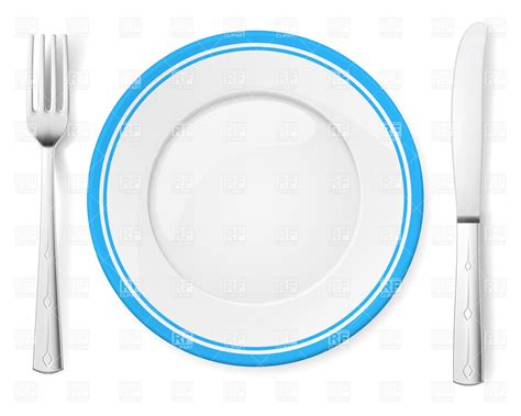 Cartoon Dinner Plate - Cliparts.co