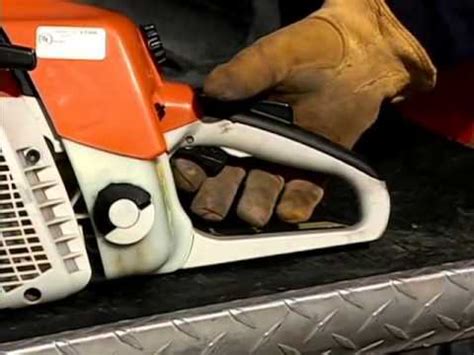 STIHL Chainsaw Safety, Operation & Maintenance - YouTube