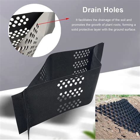 Driveway Grid Ground Stabilization Grid, Permeable | Ubuy India