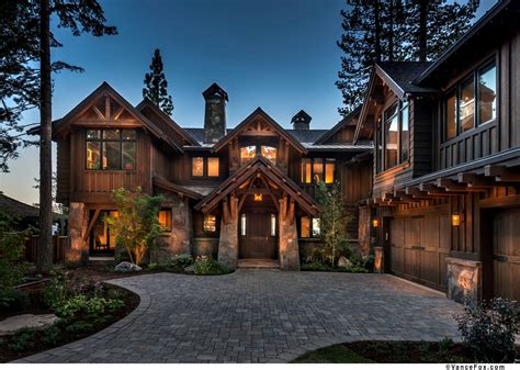 North Shore Lake Tahoe custom home built by NSM Construction. | Dream ...