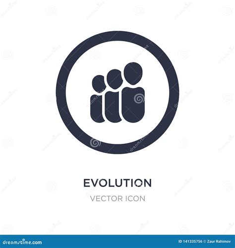 Evolution Icon on White Background. Simple Element Illustration from UI ...