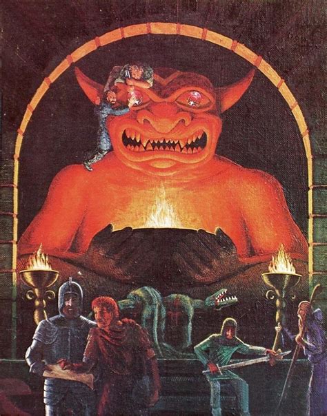 Illustration from the 1978 1st Ed. AD&D Player's Handbook cover by Dave ...