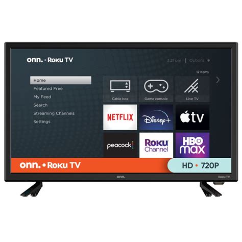 onn. 24" Class 720P HD LED Roku Smart TV (100012590) - Walmart.com ...