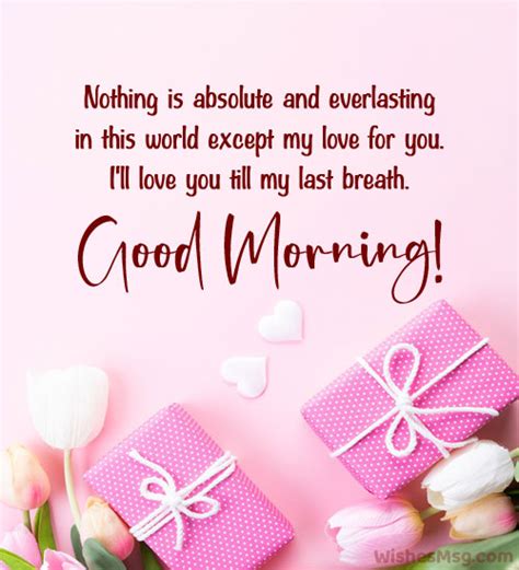 200+ Good Morning Love Messages and Wishes | WishesMsg