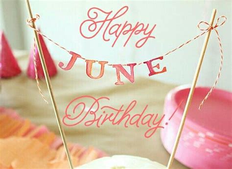 Happy Birthday June! Place Cards, June, Happy Birthday, Place Card ...