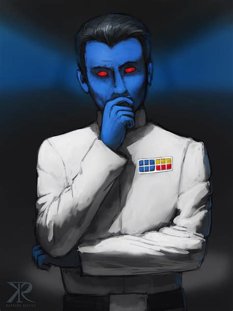 Grand Admiral Thrawn (commission) by Montano-Fausto on DeviantArt