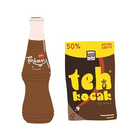 Teh Botol Sosro & Teh Kotak | Contoh kartu nama, Desain banner, Kartu lucu