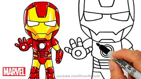 Easy Chibi Superhero Drawings - DRAWING IDEAS