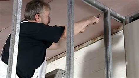 How to Install Metal Stud Framing | Metal stud framing, Stud walls ...