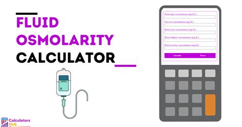 Fluid Osmolarity Calculator Online