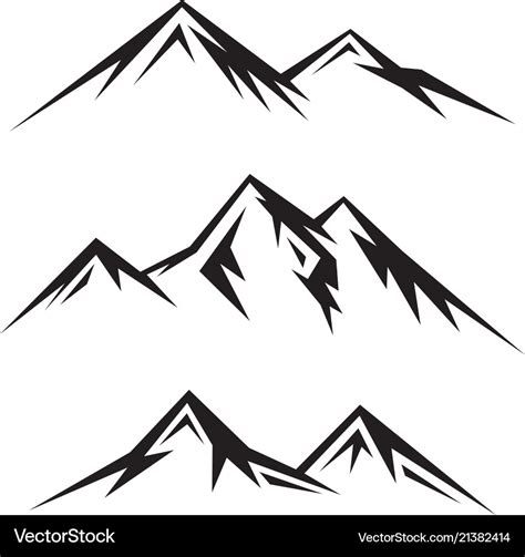 Mountain Royalty Free Vector Image - VectorStock