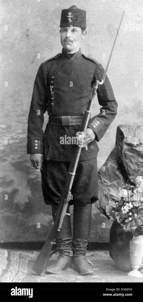 Bulgarian Soldier WW1 Stock Photo - Alamy