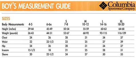 North Face Kids Size Chart - Cool Product Assessments, Offers, and ...