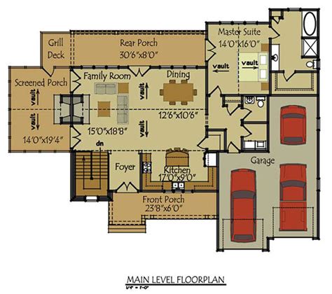 Two Story Cottage House Plan | Olde Stone Cottage