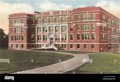 Arlington Heights High School. 1920 Stock Photo - Alamy