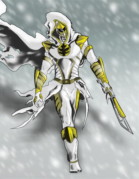 White Ranger Ninja by goldenmurals on deviantART | Power rangers ...