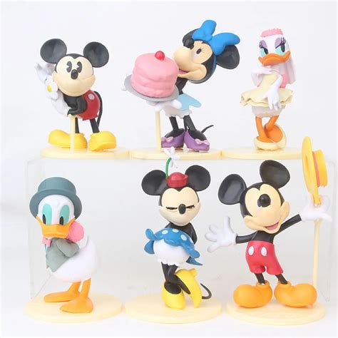 Fashion Kid Toys Big Size 12cm PVC Mickey Mouse Clubhouse Action ...