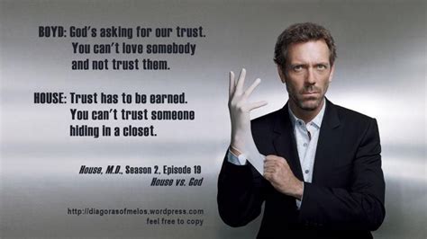 love this tv series House | House md quotes, House quotes, Dr house quotes