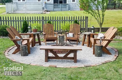 DIY Fire Pit ~ Backyard Budget Decor - Prodigal Pieces