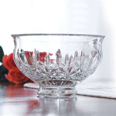 Waterford Lismore Footed 8" Crystal Bowl | Crystal Classics