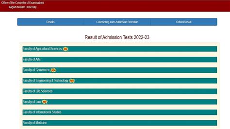 AMU Entrance Test Results 2022 Declared, Download at amucontrollerexams ...