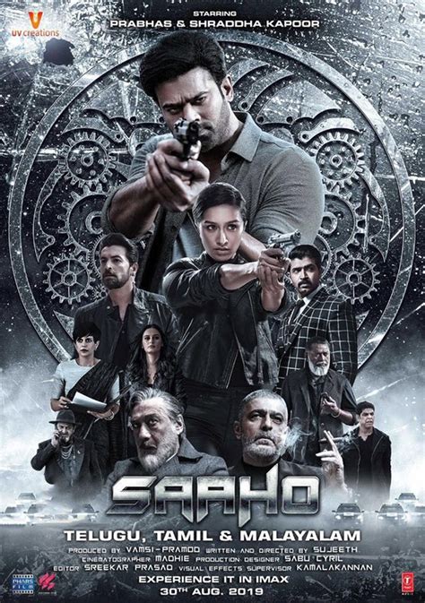 Check out this new star-studded poster of Saaho