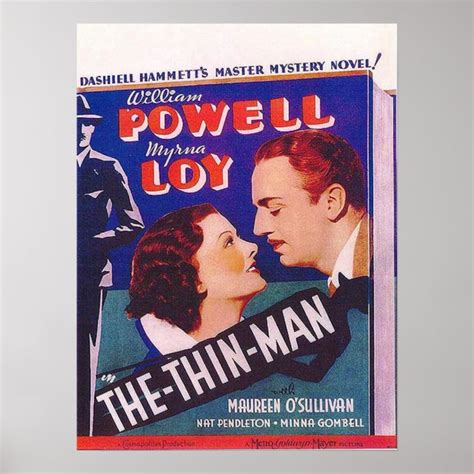 Thin Man Movie Poster | Zazzle.com