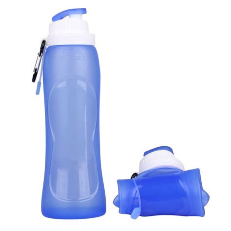 Silicone water bottle, Cheap silicone foldable water bottle ...