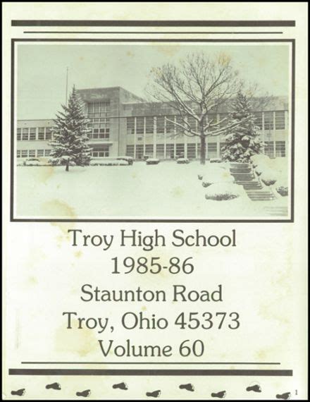 Explore 1986 Troy High School Yearbook, Troy OH - Classmates