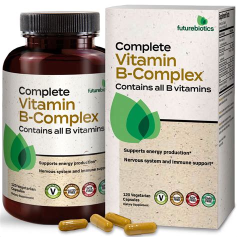 Vitamin B Supplements - Futurebiotics Complete Vitamin B Complex ...