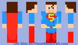 Superman Minecraft Skin