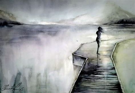 Lonely Painting at PaintingValley.com | Explore collection of Lonely ...