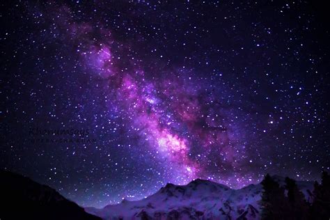 Purple Galaxy Wallpaper