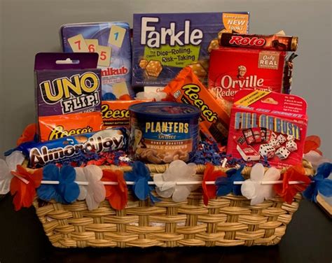 Family Gift Basket-family Game Basket Holiday-seasonal-anytime - Etsy