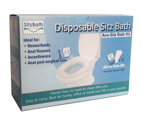 Disposable Sitz Bath Kit (Ano-Sitz Bath) – SitzBath Solution