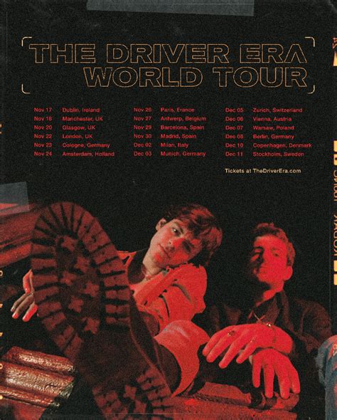 The Driver Era release rescheduled UK/EU tour dates | Highlight Magazine