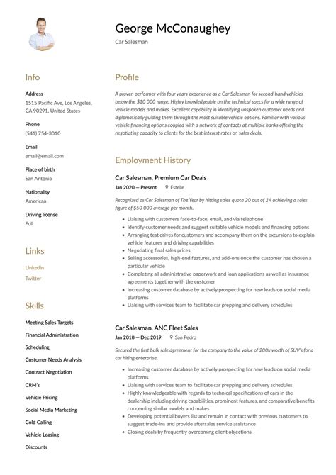 Sales Resume Examples & Guides | 2024 | PDF Downloads