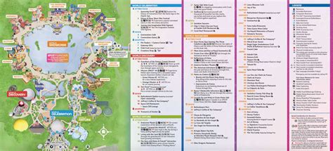 2022 Epcot Park Map