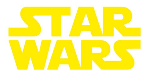 Logotipo amarillo brillante de Star Wars PNG transparente - StickPNG