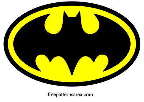 Batman Logo Symbol and Silhouette Stencil Vector | FreePatternsArea