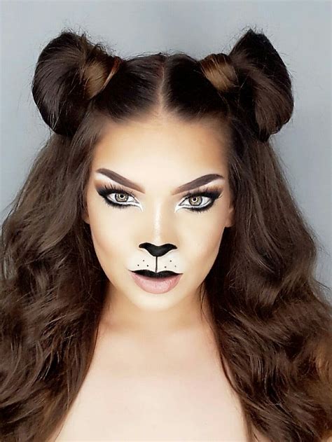 Lion makeup by @andreyhaseraphin on Instagram #halloween #lionmakeup # ...