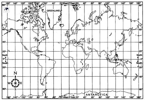 free printable world map with longitude and latitude - free printable ...