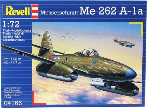 Revell 04166 Messerschmitt Me 262 A-1a Model Kit Hobbies Toys & Games