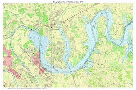 Old Hickory Tennessee Map | secretmuseum