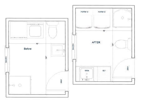 Bathroom And Laundry Room Layout