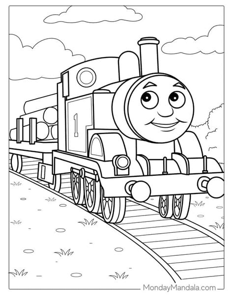 Thomas And His Friends Coloring Pages